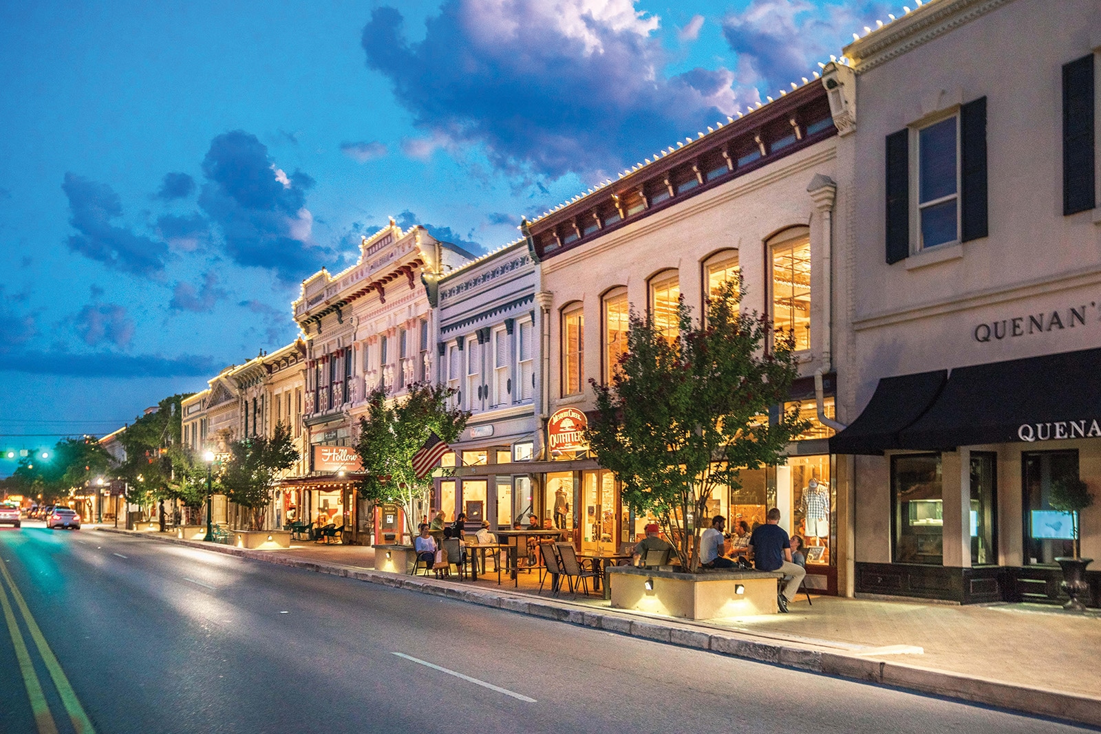 Historic downtown Georgetown, Texas