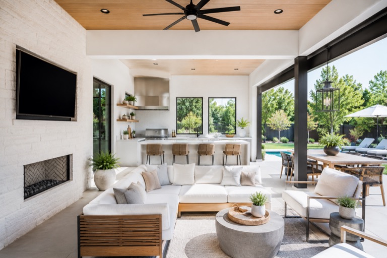 Kitchen, Bath, and Whole-Home Remodeling equipment and field work for Buda, Texas