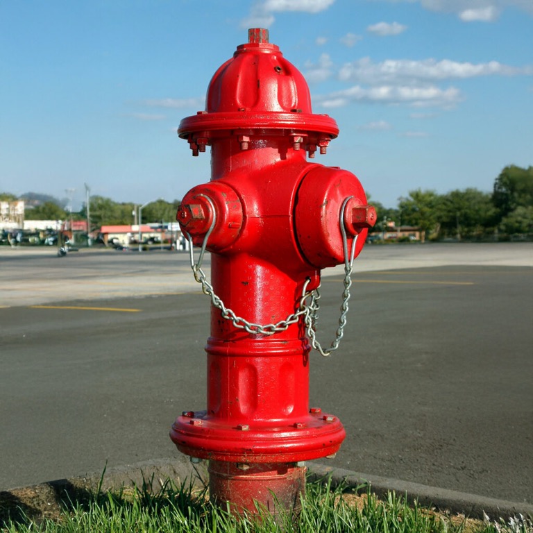 Private Fire Hydrant Testing equipment and field work for Burnet, Texas