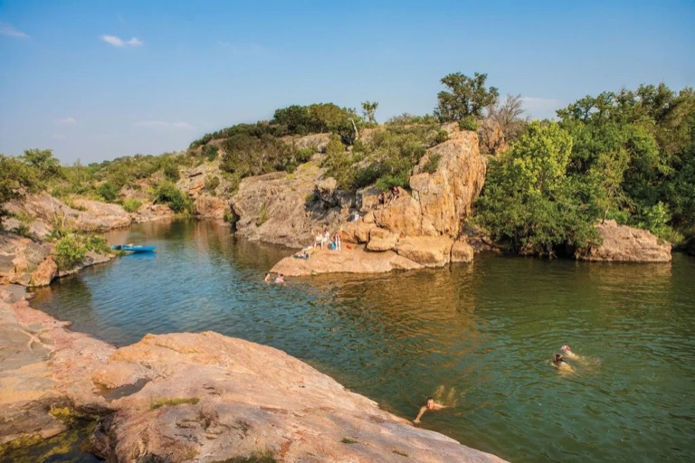 Inks Lake near Burnet, Texas